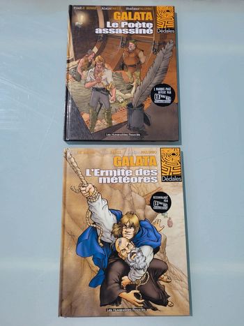 BD Galata, tomes 1 et 2 /2, EO avec Ex-libris, collection Dédales