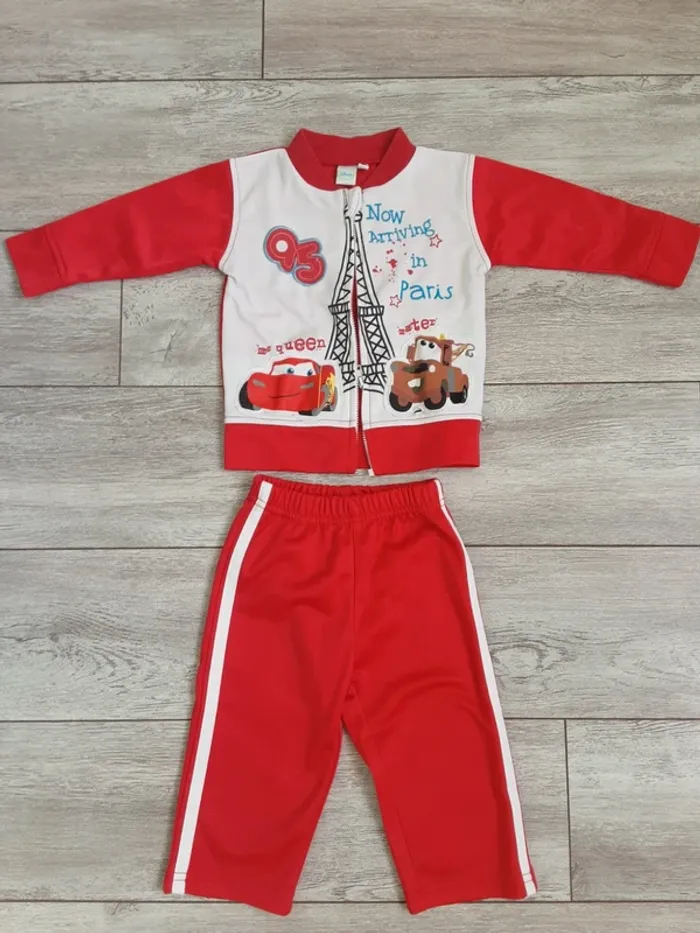 Ensemble jogging Cars - T12 mois