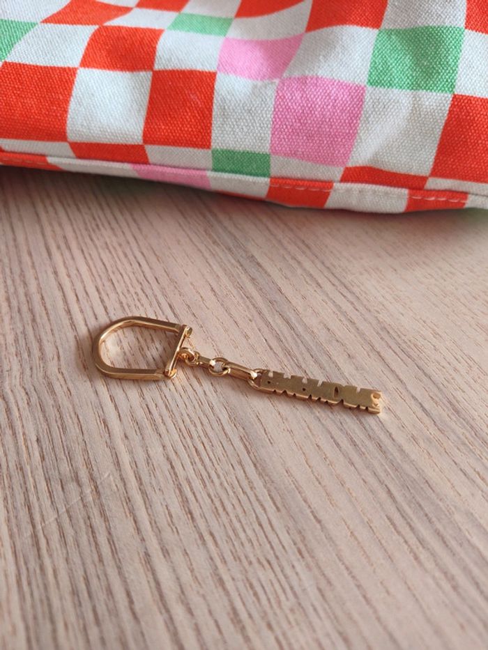 Porte clé doré Amandine - photo numéro 5