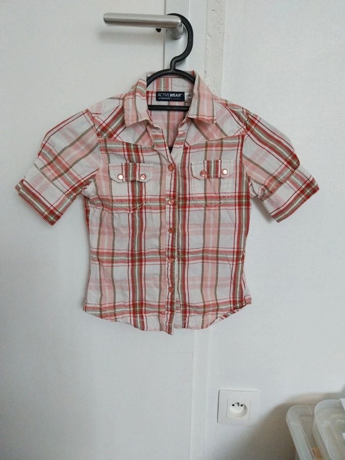 Chemise manches courtes