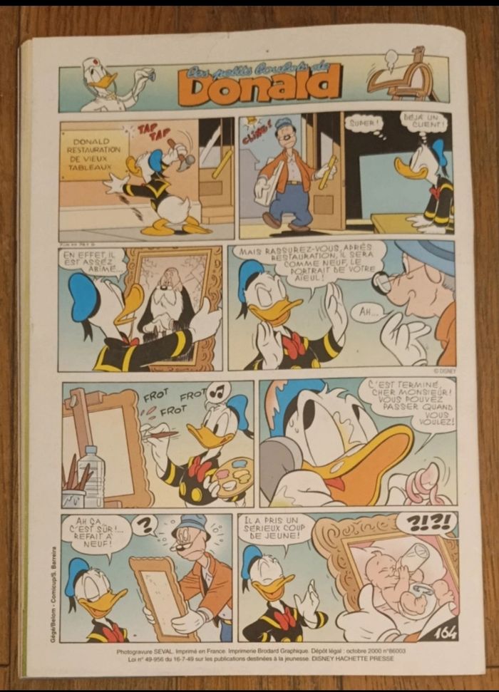 Ancien journal de mickey avec livret haribo spécial halloween N°2523S 2000 vintage - photo numéro 9