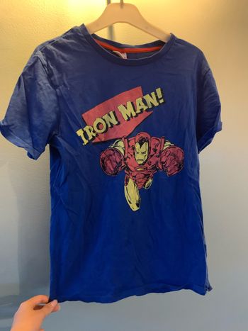 T shirt garçon 14 ans iron man Marvel
