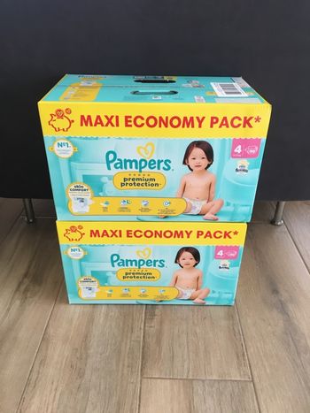 Couches Pampers premium protection taille 4