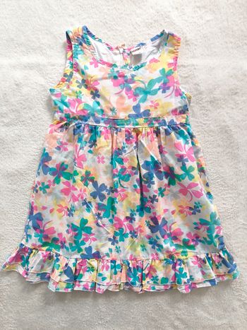 Robe fleurie 6 ans