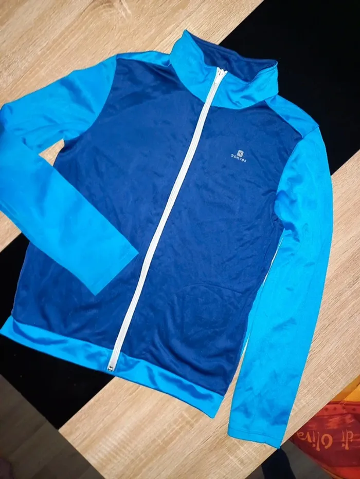 Veste Domyos bleue 14 ans - photo numéro 3