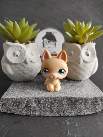 Little Petshop LPS chien berger allemand german shepherd 1169 #geektradelpschien