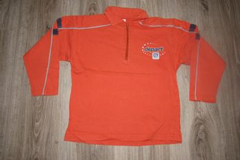POLO A MANCHES LONGUES ORANGE GARÇON - CATIMINI - 8 ANS - n°02
