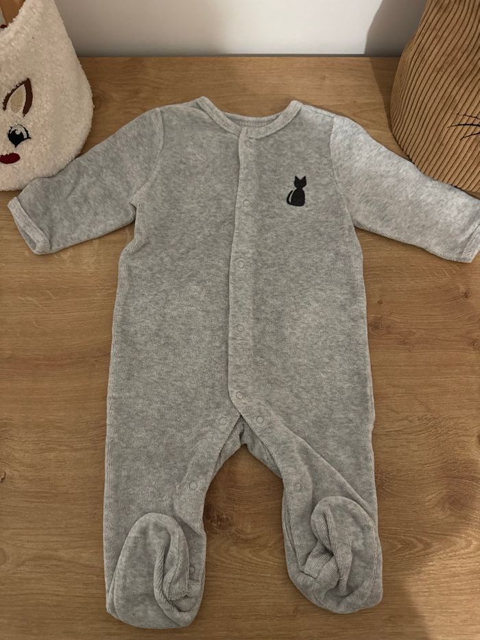 Lot de 3 pyjamas bébé mixte - taille 3 mois - photo numéro 9