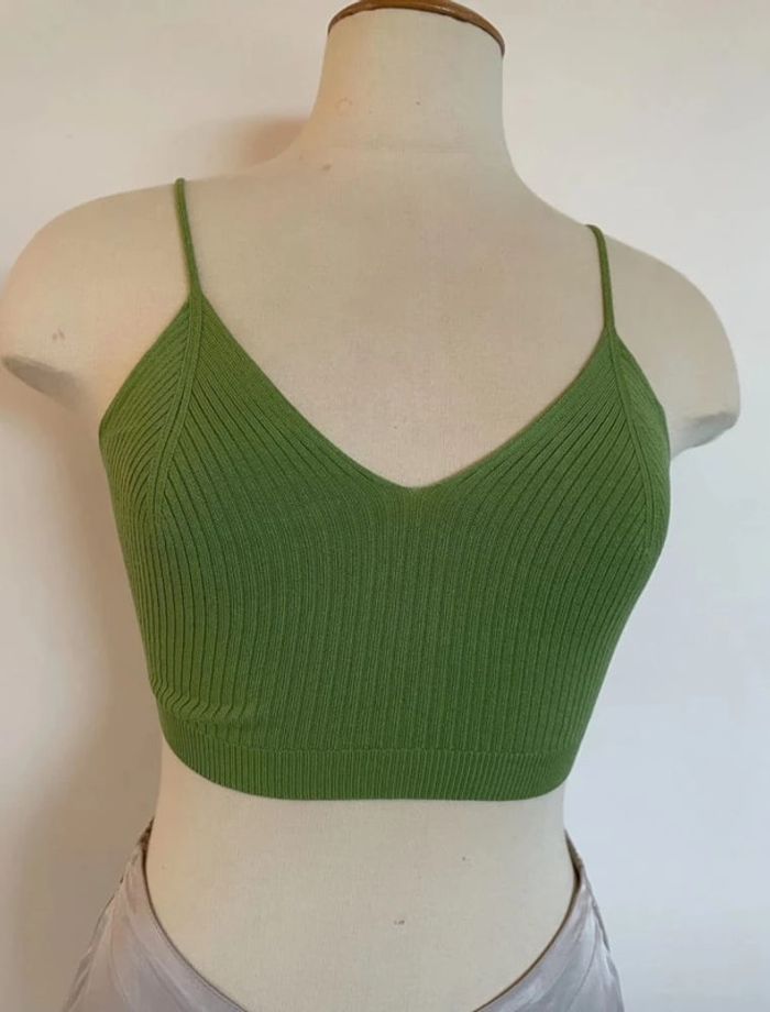 Crop top vert superbe