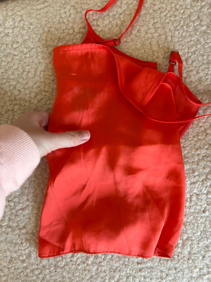 Ensemble Caraco et short orange ASOS taille XS 🍊 - photo numéro 10