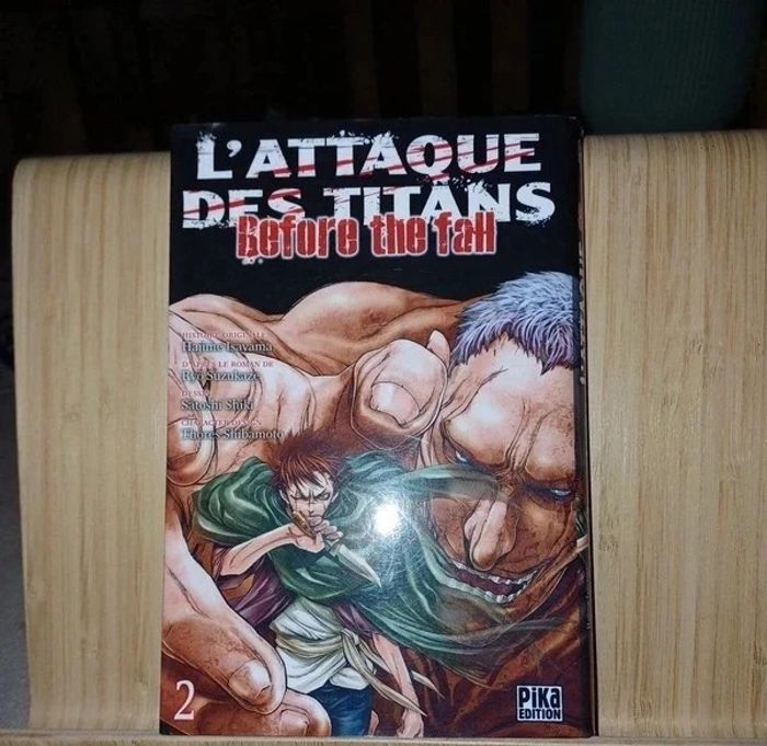 Manga L'attaque des titans - Before the fall - Volume 2