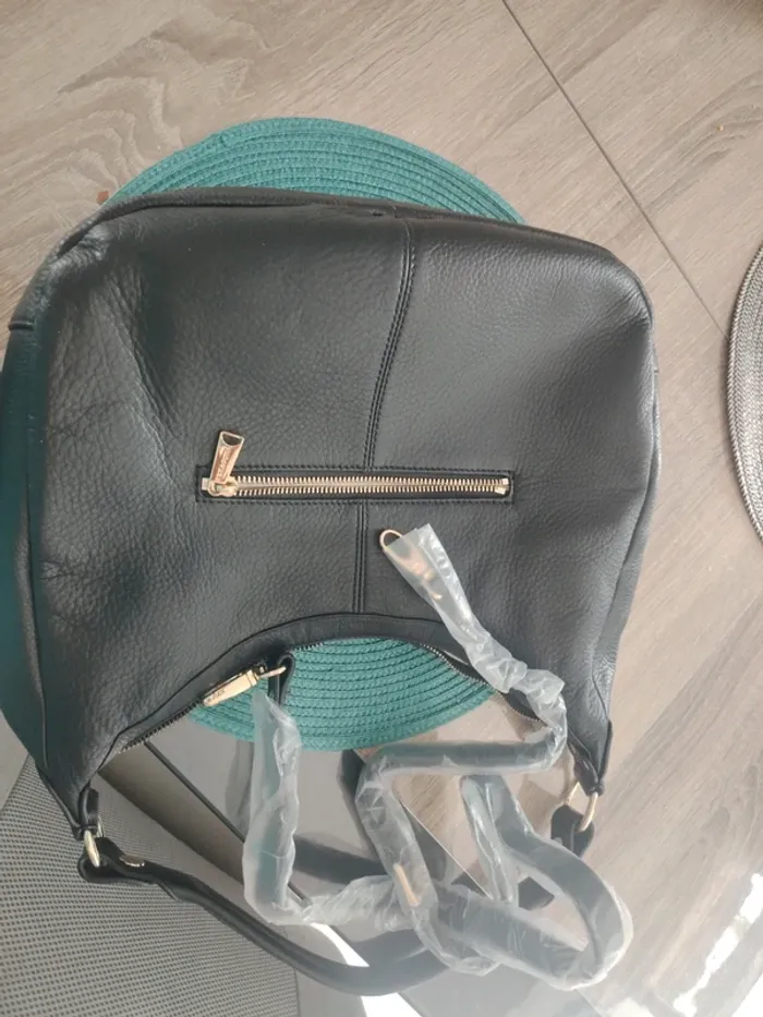 Sac à main cuir hexagona - photo numéro 5