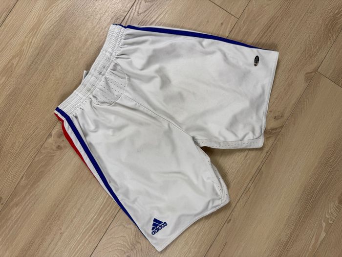Short adidas domicile FFF 2008 équipe de France 10 ans - photo numéro 3