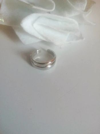 🌸Bague en argent double rang 🌸