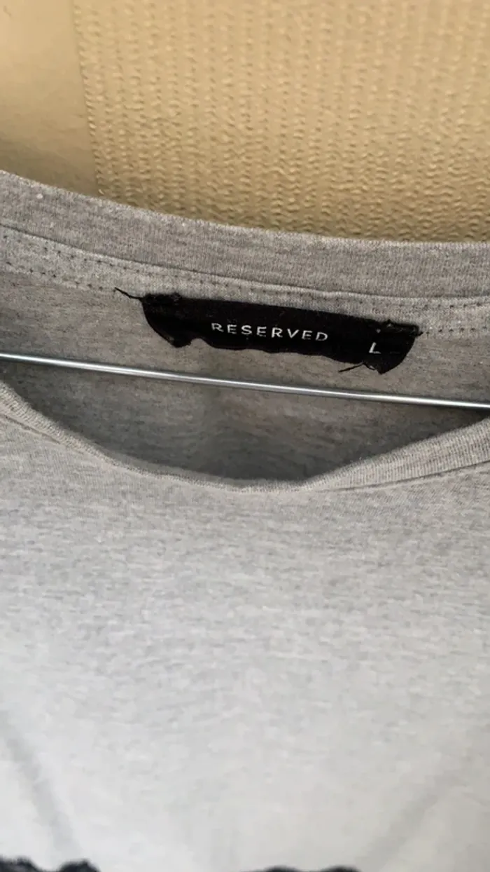 T shirt Reserved - photo numéro 3