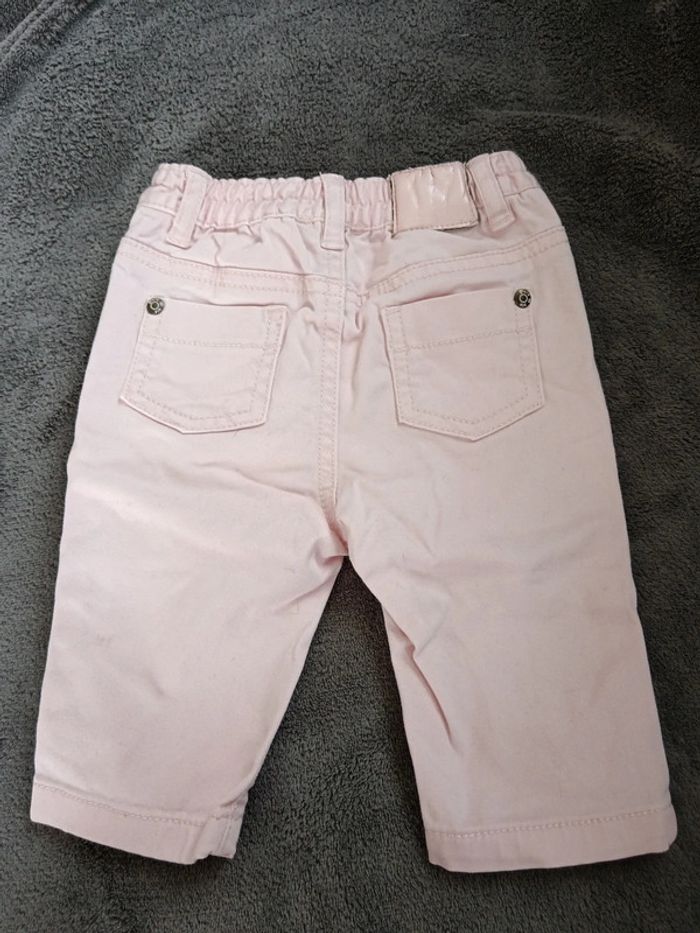 Pantalon grain de blé rose - photo numéro 4