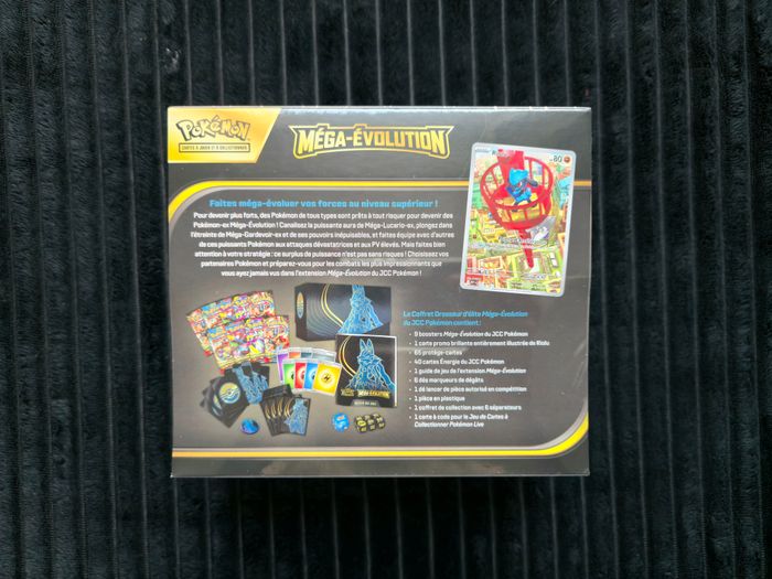 ETB Pokémon Méga Évolution – Méga Lucario Neuf & Scellé - photo numéro 2