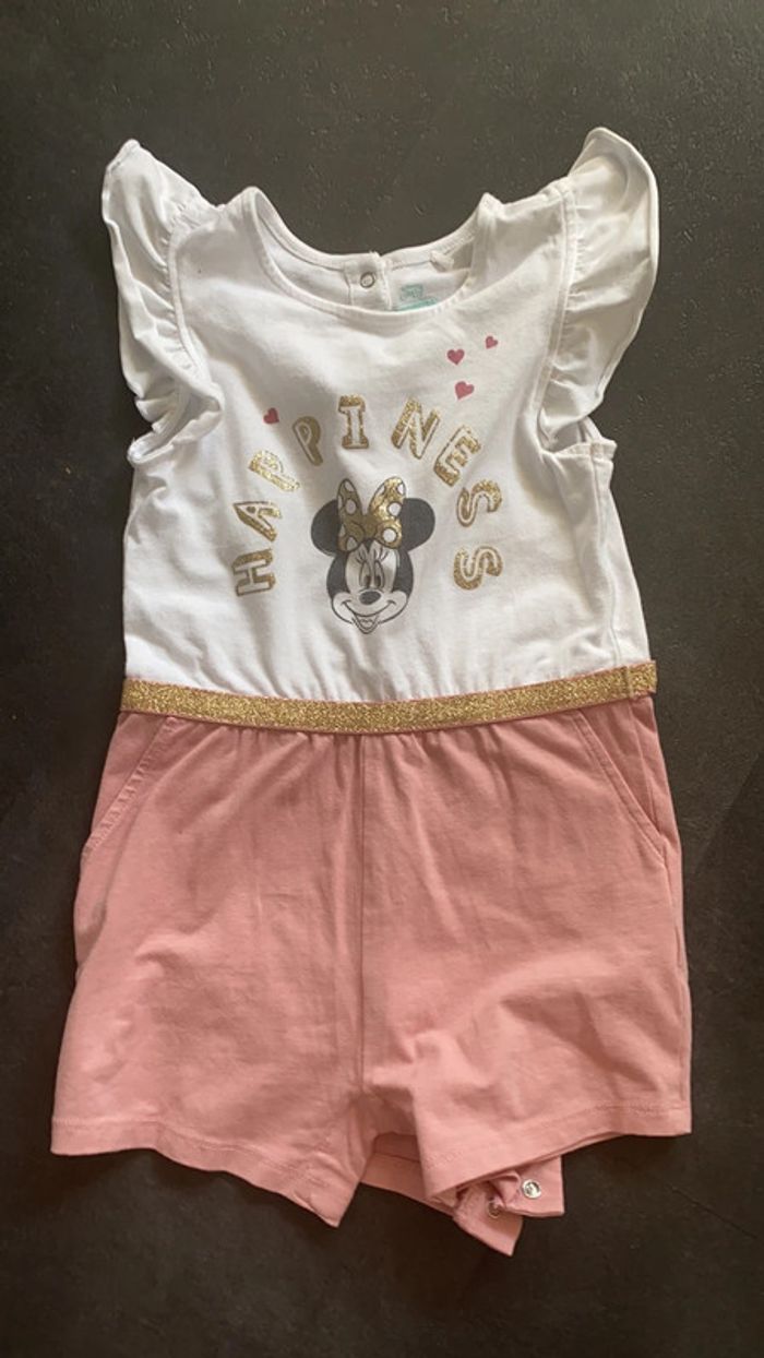 Combishort bébé fille Disney Orchestra