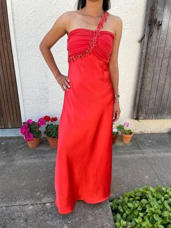 robe de soirée rouge