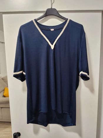 T-shirt taille 44 bleu marine