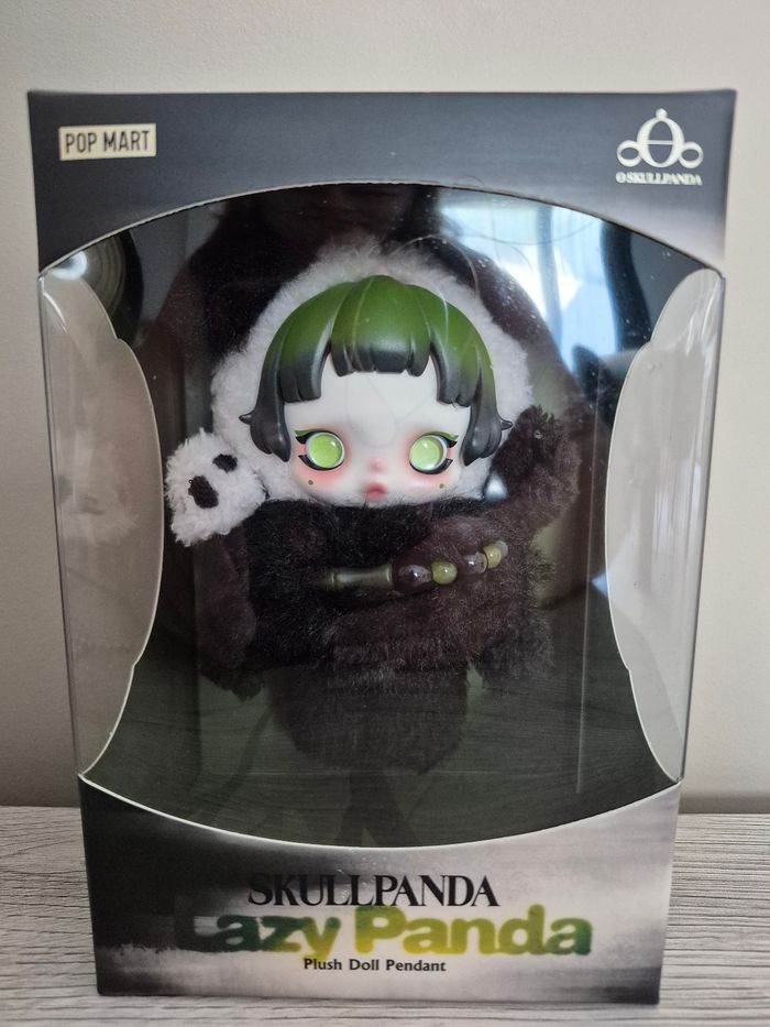 Figurine Skullpanda Lazy Panda Popmart neuve et emballé - photo numéro 2