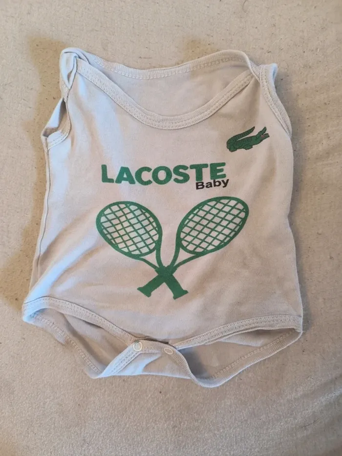 Body Lacoste blanc