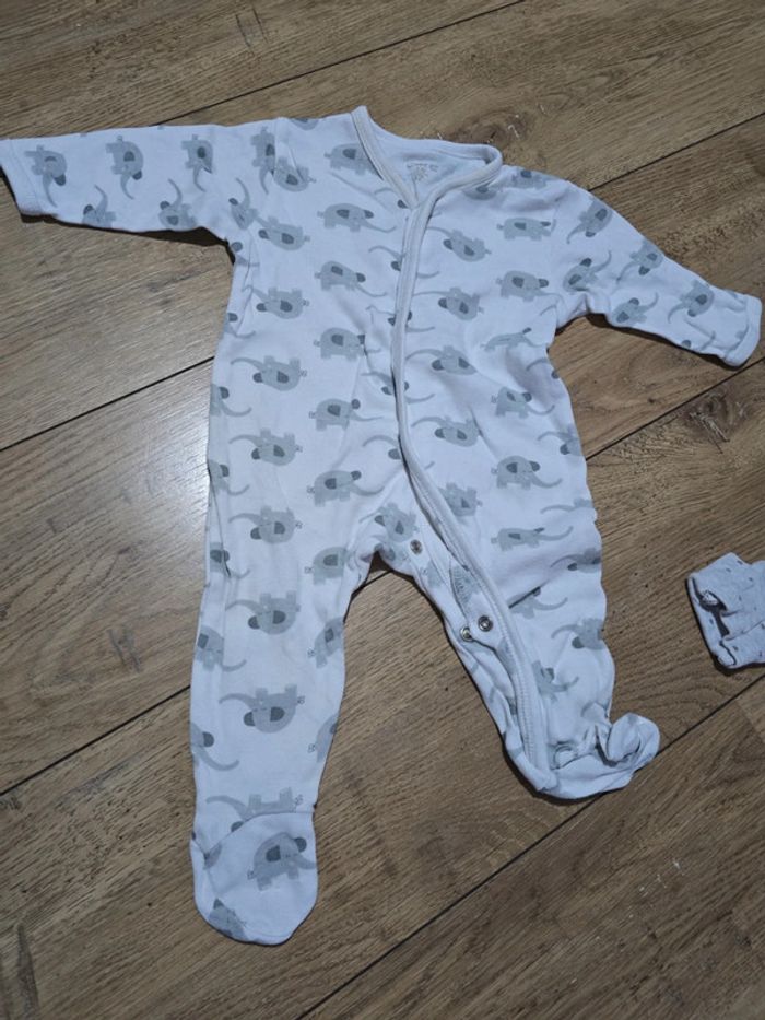 Lot de 6 pyjamas 3 mois fille - photo numéro 9