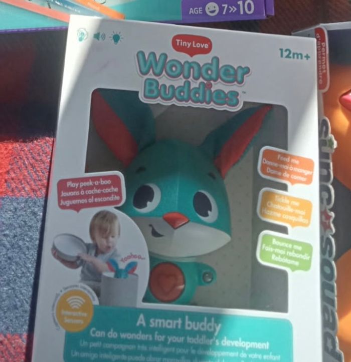 Tiny Love Jouet interactif Wonder Buddies Thomas le Lapin Neuf emballé - photo numéro 2