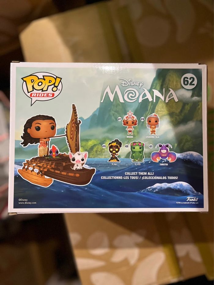 Funko Pop - Moana & Pua on boat - Disney - photo numéro 3