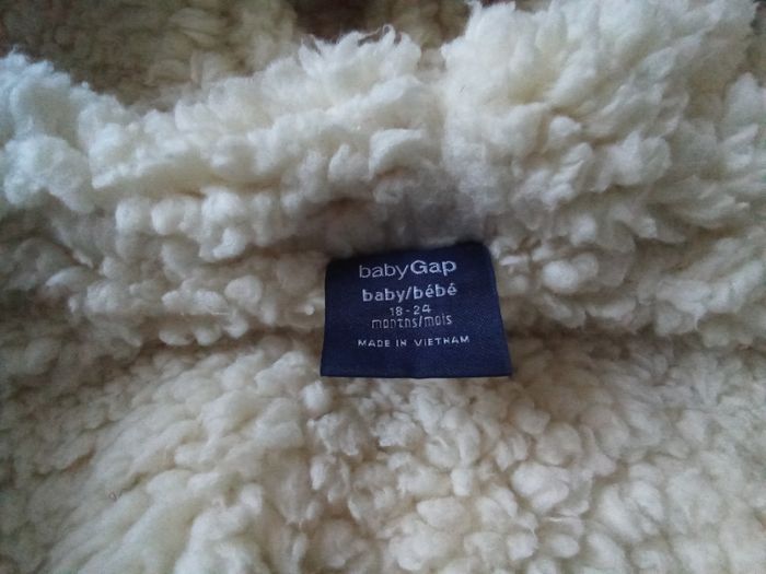 Gilet à capuche Gap 18-24mois - photo numéro 3