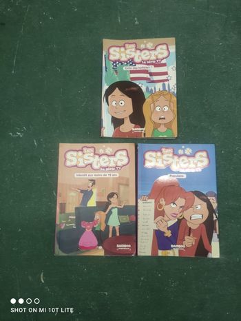 Lot de 3 livres collection Les Sisters