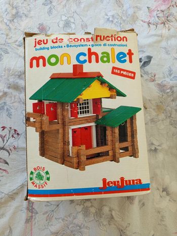 Chalet jeu jura vintage