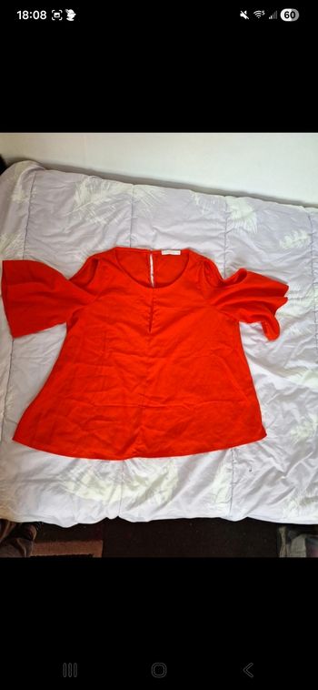 Blouse rouge 