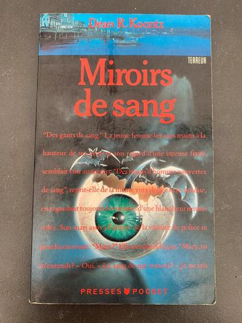 Livre « Miroirs de sang »