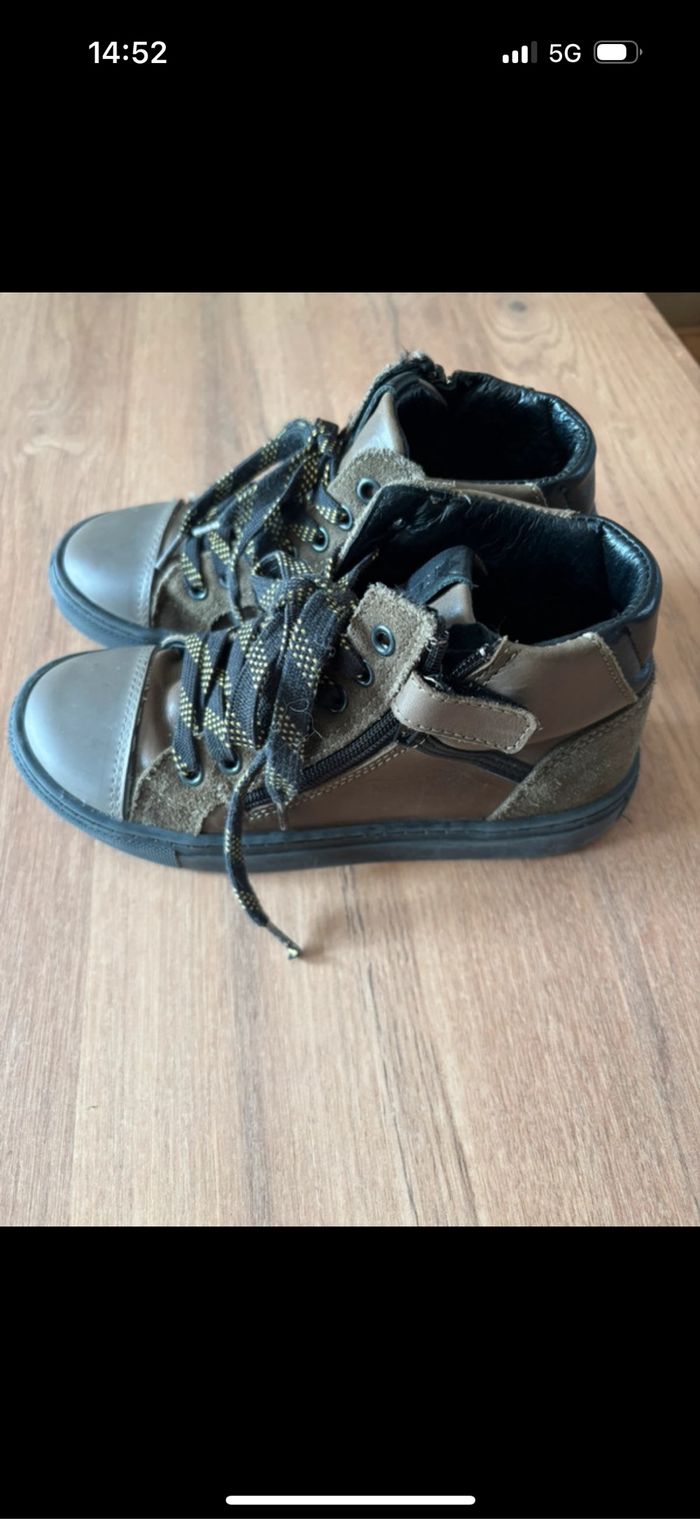 Chaussures montantes en cuir Norvik - photo numéro 2
