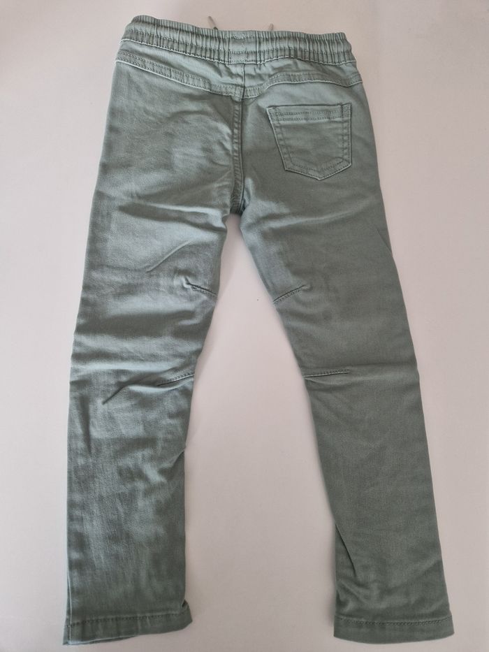 Pantalon garçon 3 ans La fabrique des garçons  vert sauge - photo numéro 2