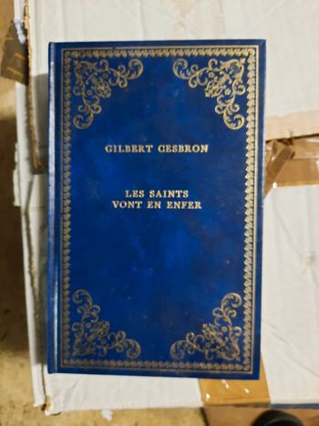 Livre relié : "les saints vont en enfer"