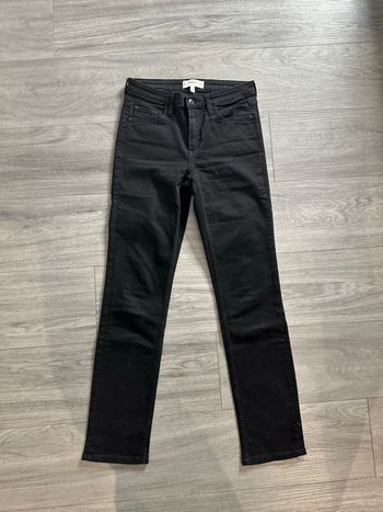 Jean denim droit noir Anna Mango T36 S