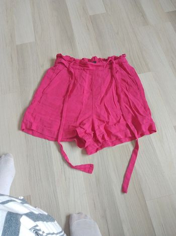 Short taille haute fushia taille 38