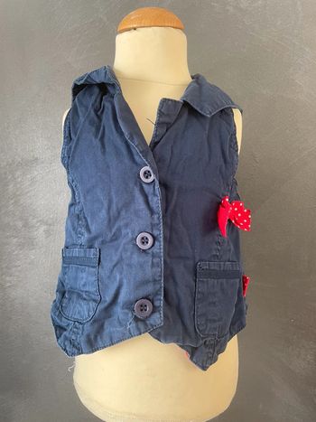 Gilet sans manche bébé