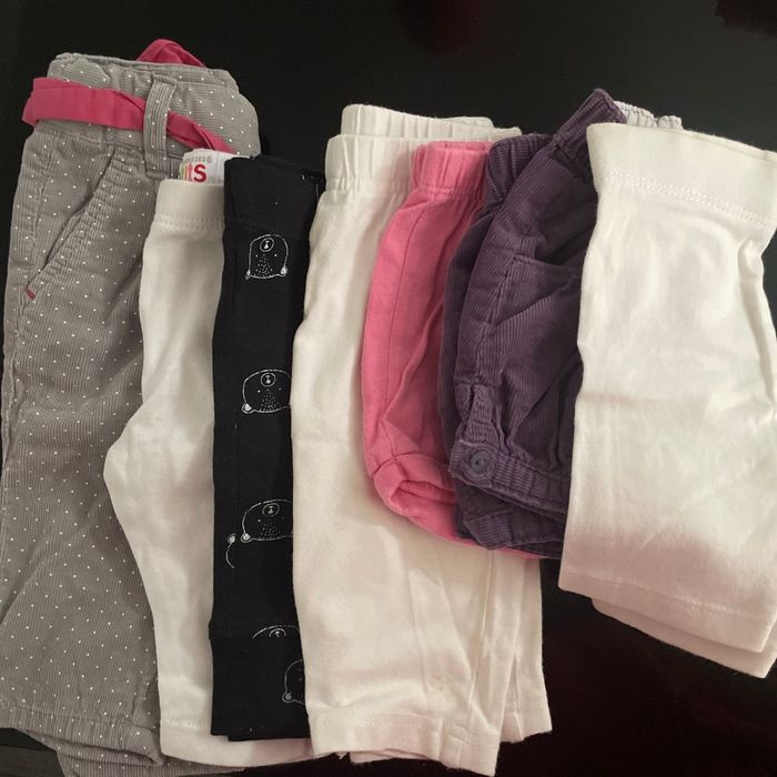 Lot pantalon et short bébé - photo numéro 2