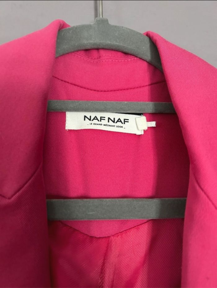 Veste blazer rose - photo numéro 3