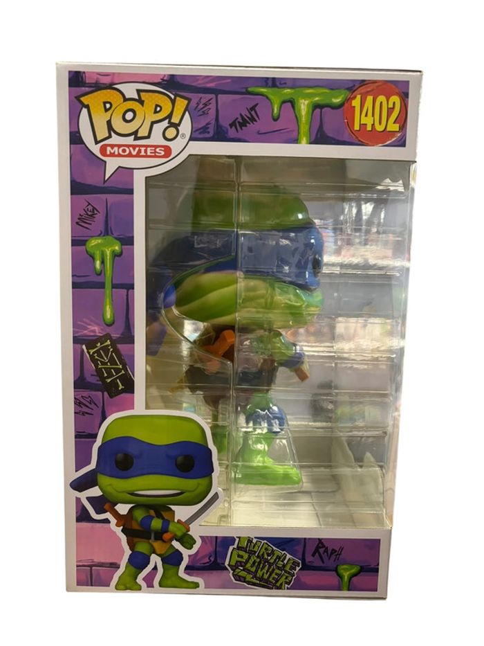 Figurine Funko Pop Jumbo Teenage Mutant Ninja Turtles Leonardo 1402 neuf - photo numéro 3