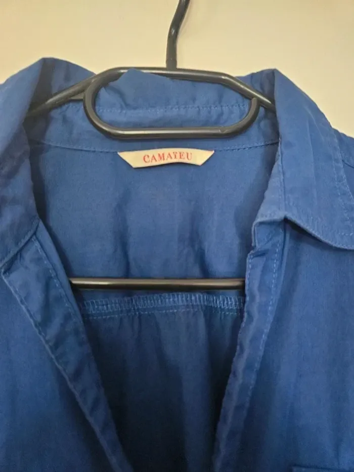 Chemise femme bleu - Camaïeu - photo numéro 3
