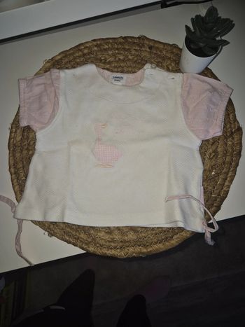 T-shirt camaïeu 3mois