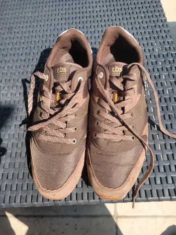 🐞Basket TBS Homme Marron Taille 46🐞