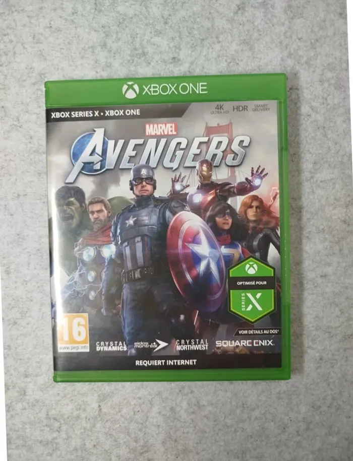Jeu Xbox One, Series X Marvel Avengers