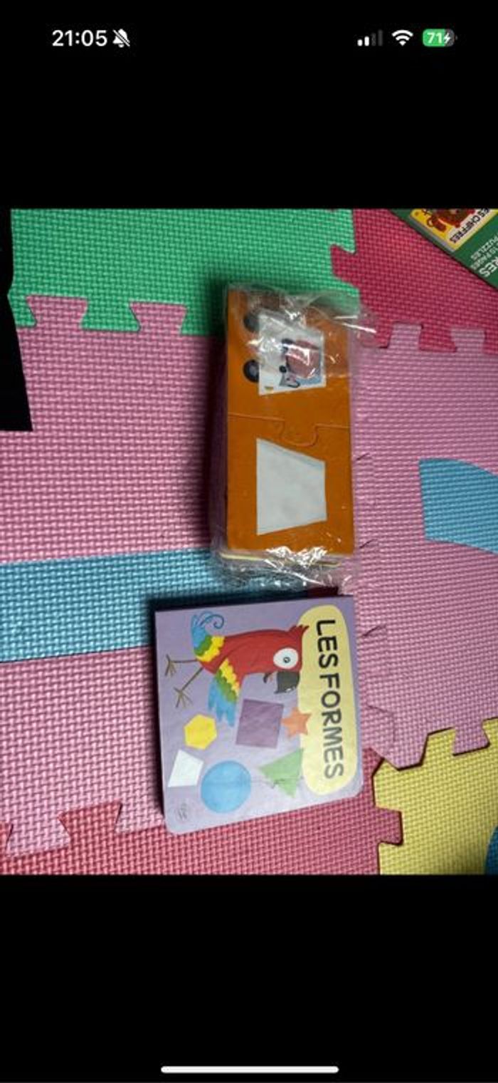 Puzzle livre les formes - photo numéro 2
