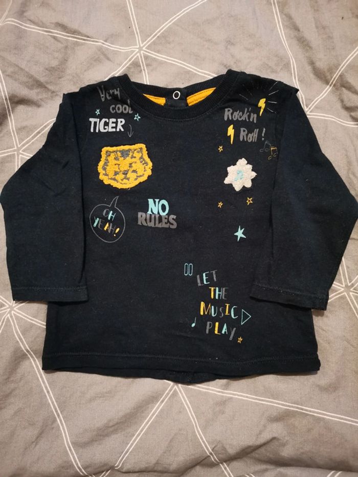 Tee-shirt manches longues 9 mois