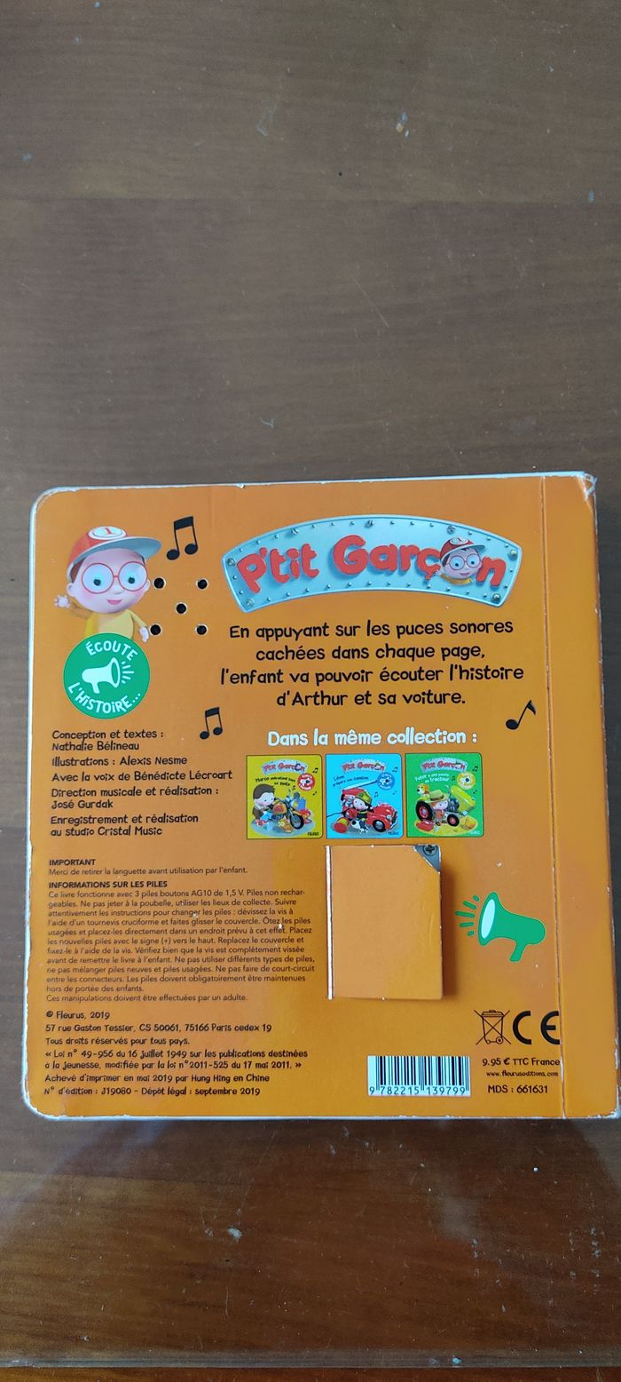 Livre parlant collection P'tit Garçon - photo numéro 7